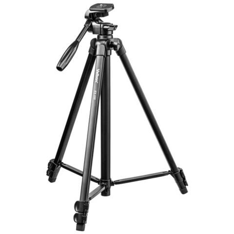 Treppiede Testa a 3 Movimenti Altezza Max 145 cm Nero 30178-EU - Foto 1