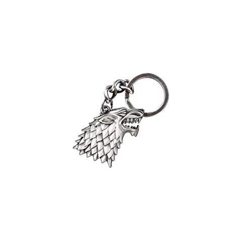 Portachiavi Game Of Thrones Metal Keychain Stark Sigil - Foto 2