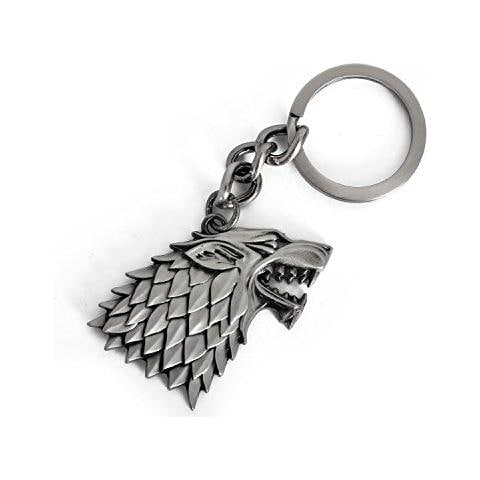 Portachiavi Game Of Thrones Metal Keychain Stark Sigil - Foto 1