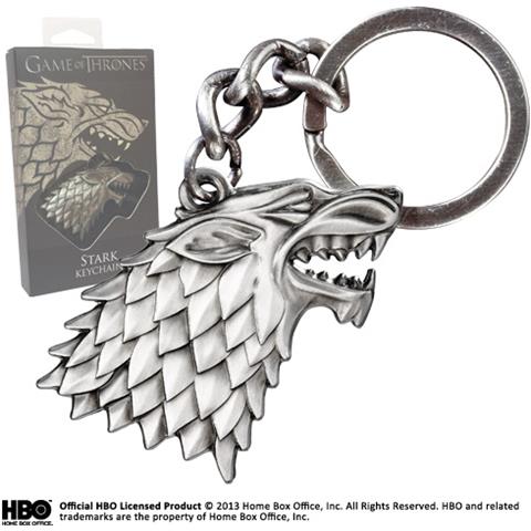 Portachiavi Game Of Thrones Metal Keychain Stark Sigil - Foto 3
