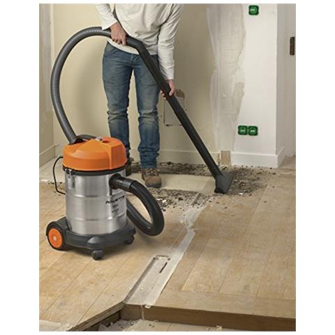 ROWENTA - RU5053EH aspirapolvere 1500 W Aspiratore senza sacchetto 30 L  Arancione, Acciaio inossidabile - ePRICE