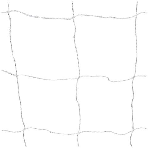 Porte da Calcio 2 pz con Reti 182x61x122 cm in Acciaio Bianche - Foto 2