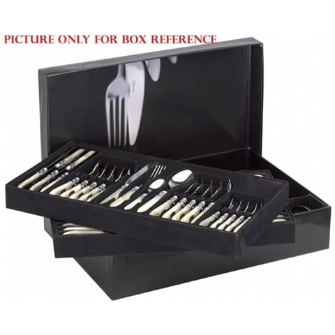 Servizio Posate 75 Pz. ""cristallo"" Rosso - Foto 2