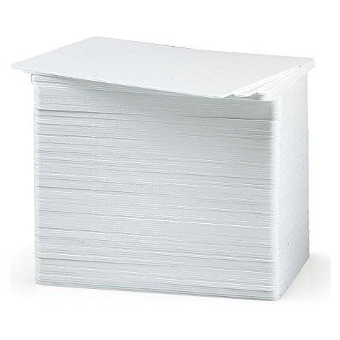 Premium Schede In Bianco In Pvc Bianco 760 Micron Cr80 (credit Dimensioni Card) Stampabile (confezione Da 100)  - Foto 1