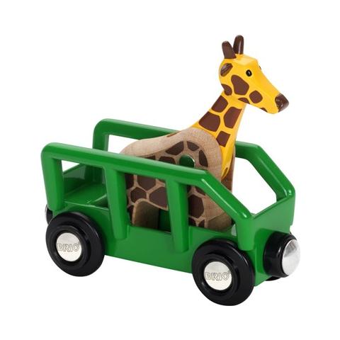 Giraffe and Wagon, Wagon, , Nero, Verde, Legno, Giallo - Foto 2