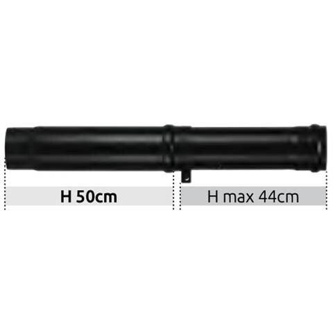 Tubo Canna Fumaria Save Fumisteria Pn843 Pellet Line Rigido Telescopic - Foto 1