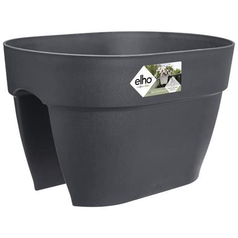 Vaso Da Fiori - Vibia Campana Flower Bridge 40 - Antracite - Balcone Esterno - L 26 X P 39 X H 22 Cm - Foto 2