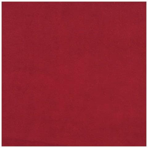 Sedia a Dondolo con Gambe in Legno di Hevea Rosso Vino Velluto - Foto 2