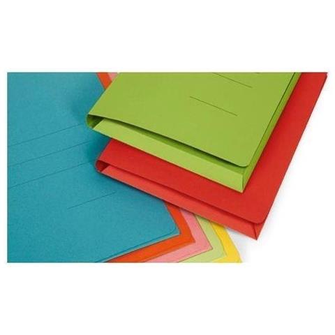 CARTELLE MANILLA 3 LEMBI RUBINO VERDE (CONF. 50) 150 GRAMM FORMATO 25X33 5 - Foto 1