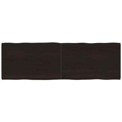 Piano Tavolo In Rovere Massello Non Trattato VidaXL – 60x50x2 Cm Con Bordo Vivo, Per Rinnovare Il Tuo Tavolo