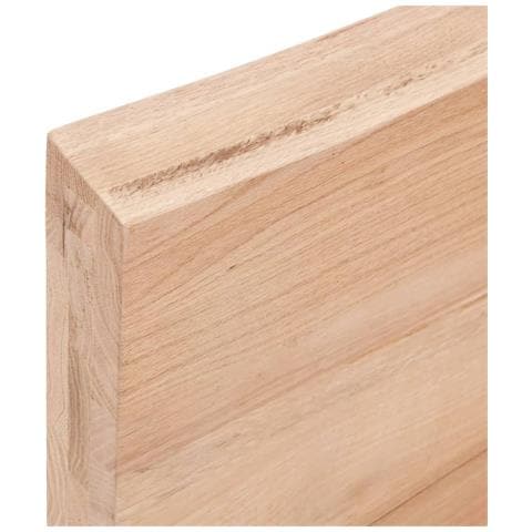 Piano Bagno Marrone 60x30x (2-6) cm Legno Massello Trattato - Foto 2