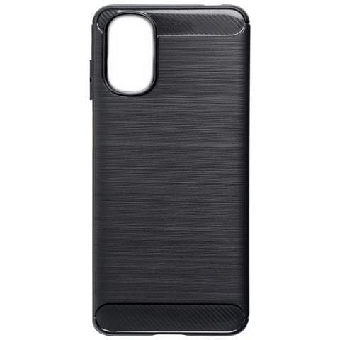 Custodia B-case Tpu Silicone Cover Case Per Motorola Moto G22 Carbon Metal Black - Foto 2