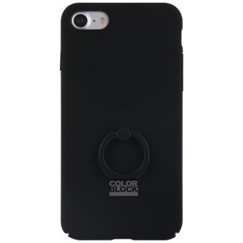 Cover Per Iphone 6/6s / 7/8 Rigida Con Anello Integrato, Nero - Foto 1