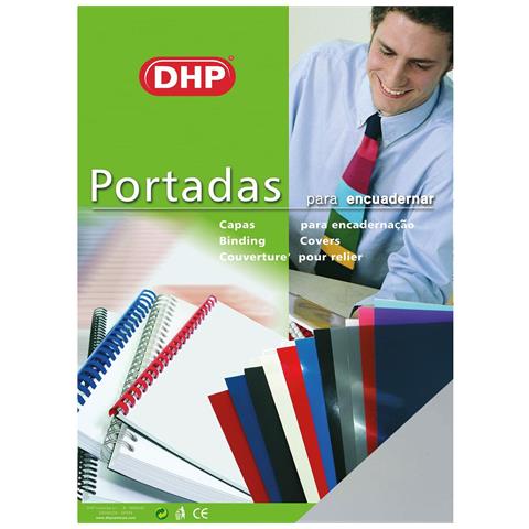 Copertine Per Rilegatura Dhp Trasparente Pvc A4 (100 Unità) - Foto 1