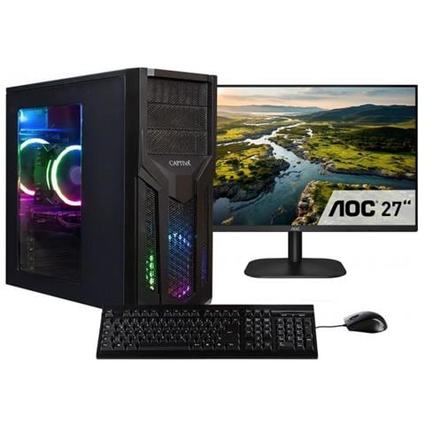 Power Starter R80-014 Tft Bundle Amd Ryzen™ 7 16 Gb Ddr4-sdram 500 Gb Ssd (80014) - Foto 1