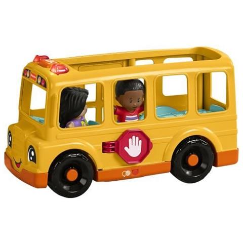 Fisher-price Little People-lo Scuolabus-veicolo A Spinta Musicale Hyt03 - Foto 2