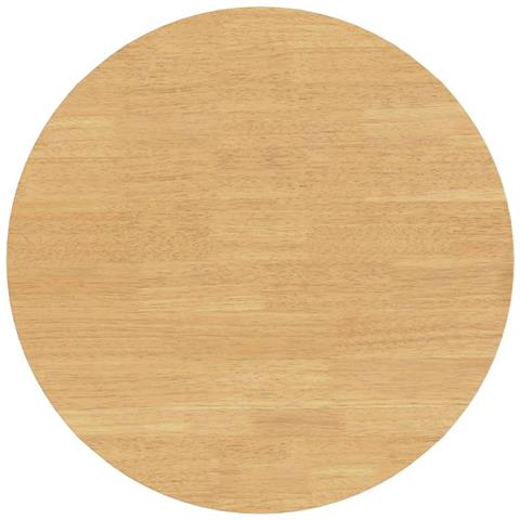 Tavolo Da Pranzo Naturale In Legno Massello Di Hevea - Foto 2