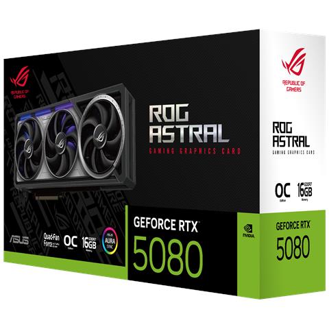 ROG Astral - -RTX5080-O16G-GAMING NVIDIA GeForce RTX 5080 16 GB GDDR7 - Foto 2