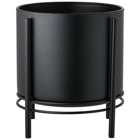 Vaso Per Piante Hn19 - Nero - Metallo - 25x25x29 Cm - Foto 6