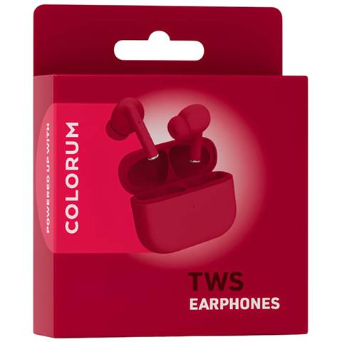 Auricolari Tws In-ear Bluetooth 5.3 Con Cancellazione Del Rumore, Rosso - Foto 2