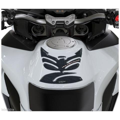 Paraserbatoio 3d Carbon Look Compatibile Moto Ducati Multistrada 950 Dal 2017 - Foto 1