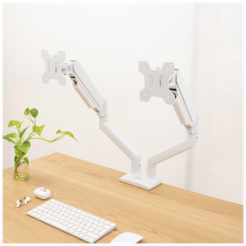 DB1434TNR-W Supporti a parete per TV 86,4 cm (34") Scrivania Bianco - Foto 7