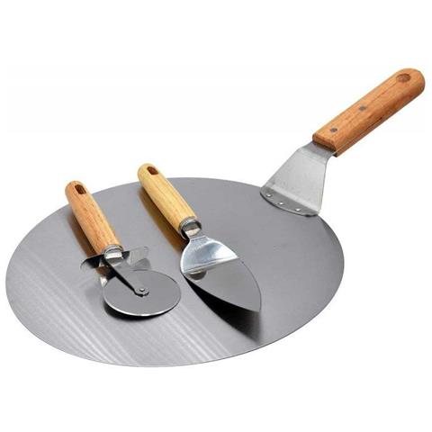 PIZZA SHOVEL 30 cm Utensile per servire la pizza in acciaio inox - Foto 1