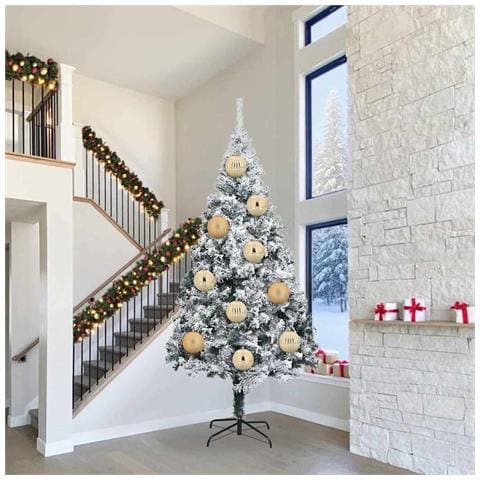 Set di Palle di Natale 3 pcs Oro Plastica - Foto 2