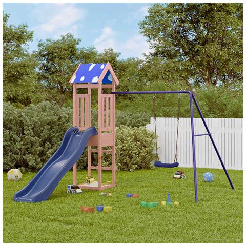 Set da Gioco da Esterno in Legno Massello di Douglas - Foto 2