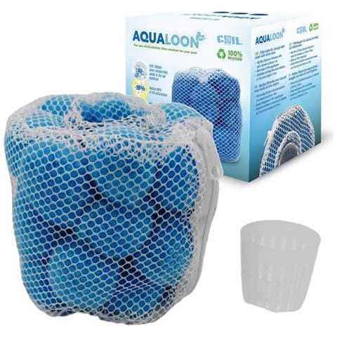 Aqualoon palline filtro blu sostituzione filtri a cartuccia per jacuzzi /spa - Foto 4
