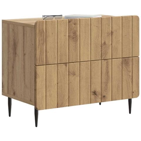 Armadio da Notte Rovere Artigianale 62 x 34,5 x 49,5 cm - Foto 2