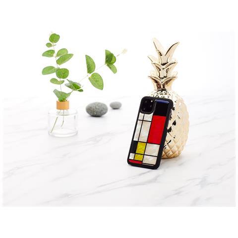 Custodia Per Iphone 11 Pro, Mondrian Nera - Foto 1