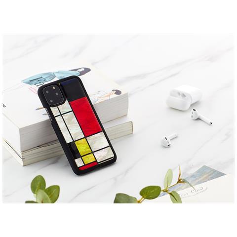 Custodia Per Iphone 11 Pro, Mondrian Nera - Foto 4