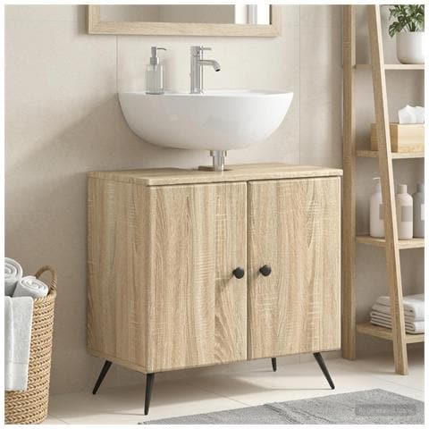 Armadio per Lavabo da Bagno BREDA Rovere Sonoma - Foto 2