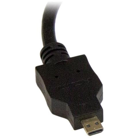 Adattatore convertitore micro HDMI a DVI-D da 20cm - Maschio / Femmina - Foto 2
