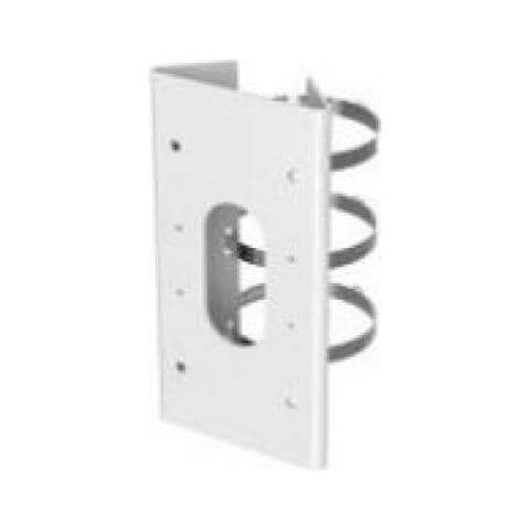 Adattatore da Palo in Alluminio per una Telecamera Colore Bianco - Foto 1