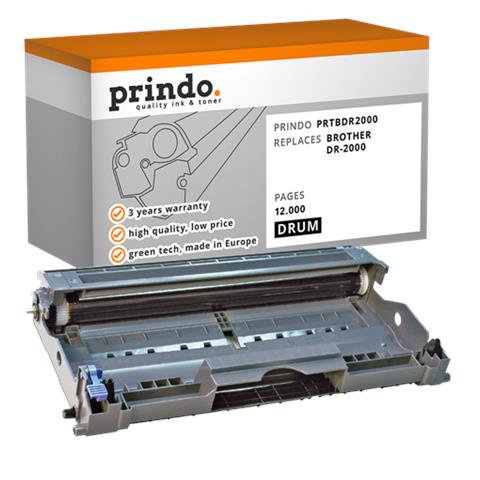 Tamburo Nero Prtbdr2000 ~12000 Pagine Alternativa Per Brother Dr-2000 - Foto 1