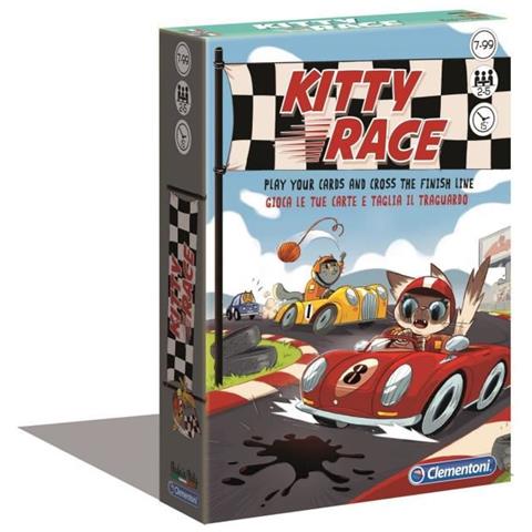 16566 - Kitty Race - Made In Italy - Gioco Da Tavolo, Board Games - Gioco Di Carte Per Tutta La Famiglia - Bambino Dai 7 Anni - Foto 2
