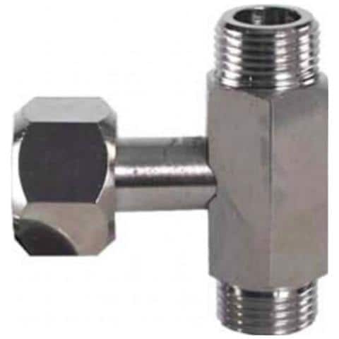 Raccordo T Connettore Tubo Per Bombole Di Co2 - Foto 2