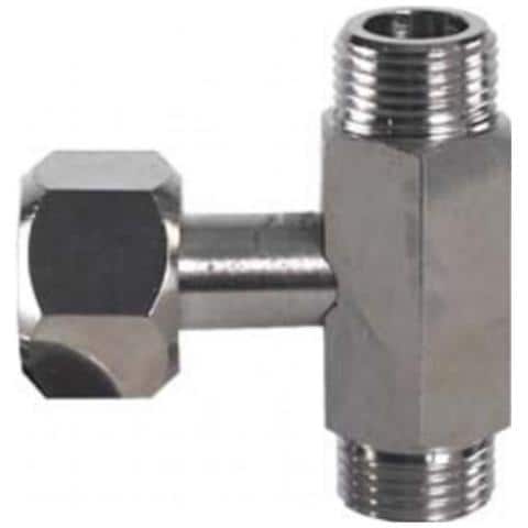 Raccordo T Connettore Tubo Per Bombole Di Co2 - Foto 1