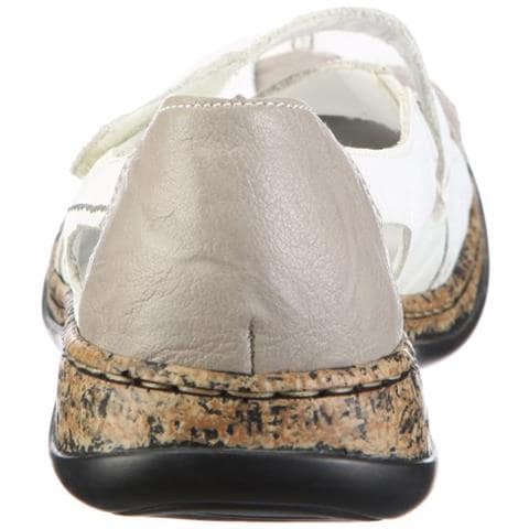 46367, Ballerine Donna, White (bianco / Grigio / 80), 38 Ue - Foto 2