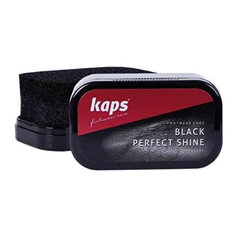 Lucido Da Scarpe Spugna D Immediato Gloss Per Il Cuoio Scarpe Stivali Borse Perfetto Shine (nero) - Foto 1