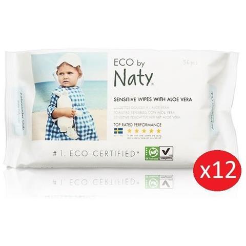 Confezione Da 12 Confezioni Di Salviette Morbide In Aloe Vera Eco - 56 Pz - Foto 1