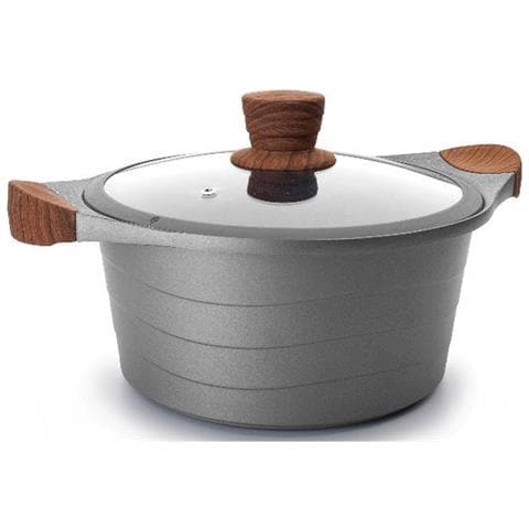 Casseruola In Fusione Di Alluminio Da 20 Cm + Coperchio - 27320 - Foto 1