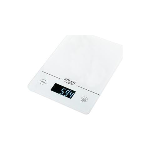 Bilancia Da Cucina Ad 3170 Peso Massimo (portata) 15 Kg, Graduazione 1 G, Tipo Di Display Lcd, Bianco - Foto 1