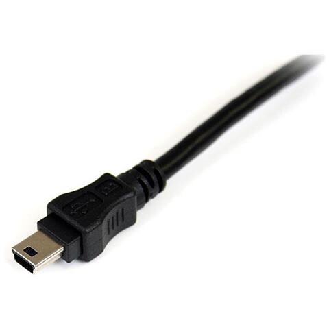 Cavo a doppia alimentazione per disco rigido esterno HDD a splitter Y - cavo USB A a mini B da 1,8m - Foto 2