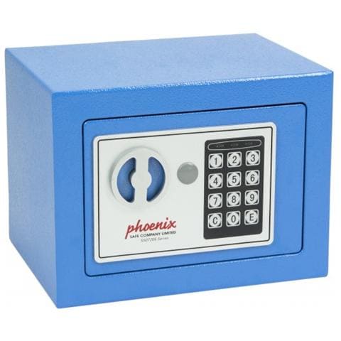 Cassaforte elettronica con chiave d'emergenza 23x17x17 cm - Foto 1