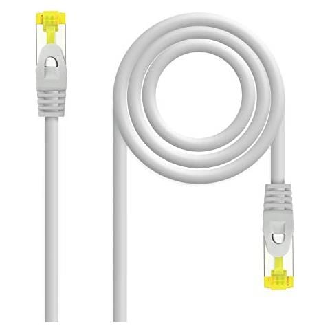 10.20.1900-R - Cavo di rete Ethernet RJ45 LSZH Cat. 6A SFTP, AWG26, rame 100%, senza allogeni, rosso, tubo da 0.5 mts - Foto 1