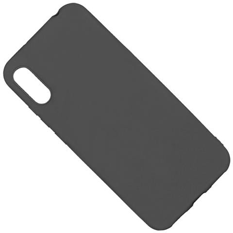 Custodia Tpu Silicone Cover Soft-case Per Huawei Y6 (2019) Black - Foto 1
