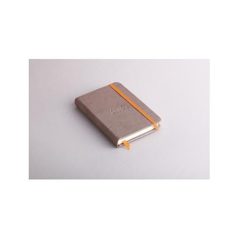 NOTEBOOK RIMBORDATO RIGIDO 9X14 MM 192 PAGINE CARTA AVORIO 90 GR A RIGHE- CON ELASTICO - Foto 2